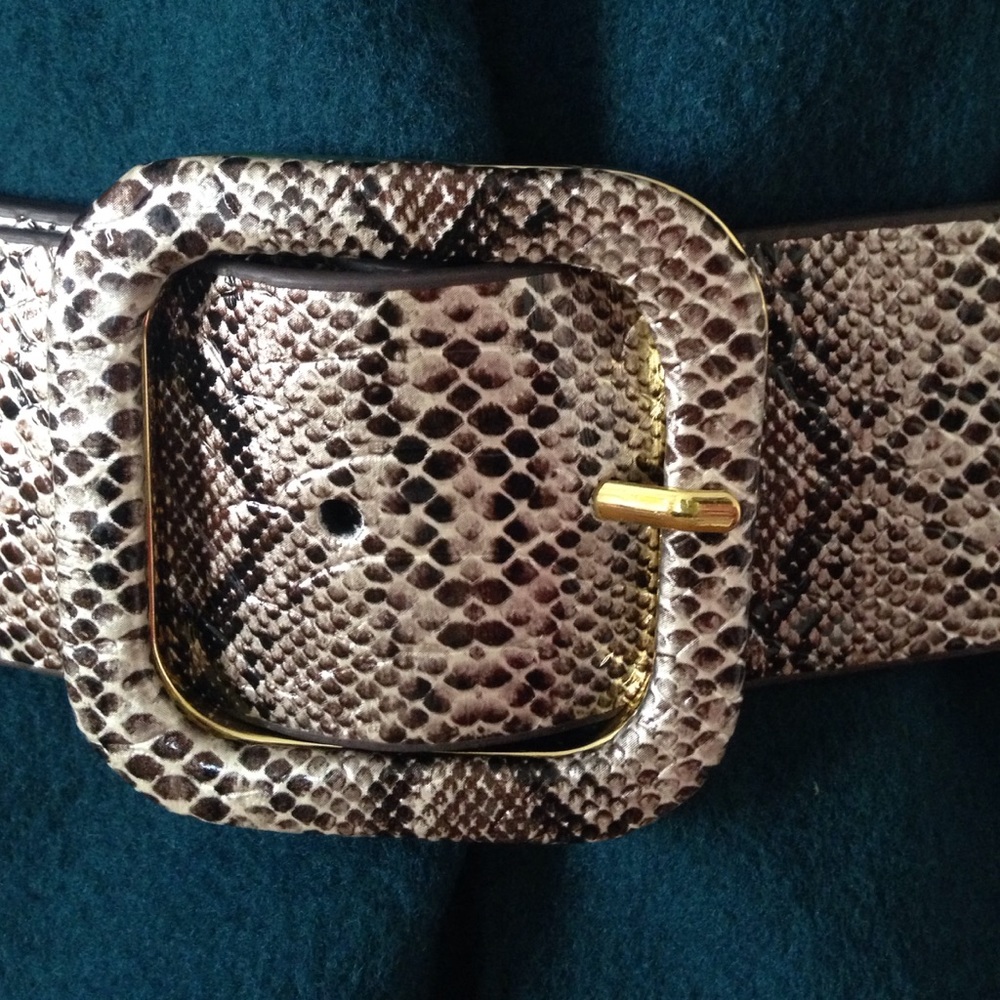 💕 Faux Rattlesnake Belt💕 - Picture 2 of 4
